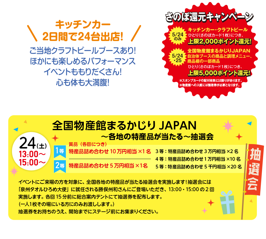 泉佐野,イベント